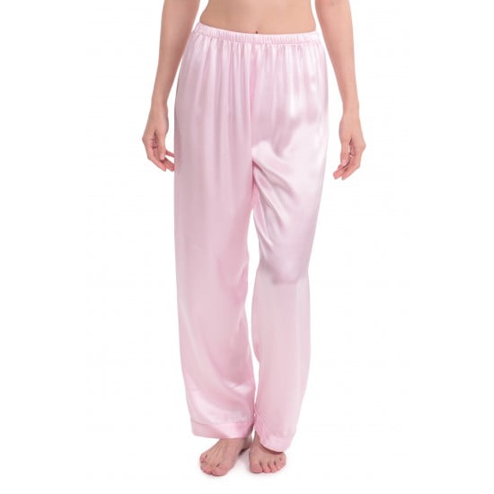 Pack Of 3 Morning Moon Silk Sleepwear Trousers Pants For Women